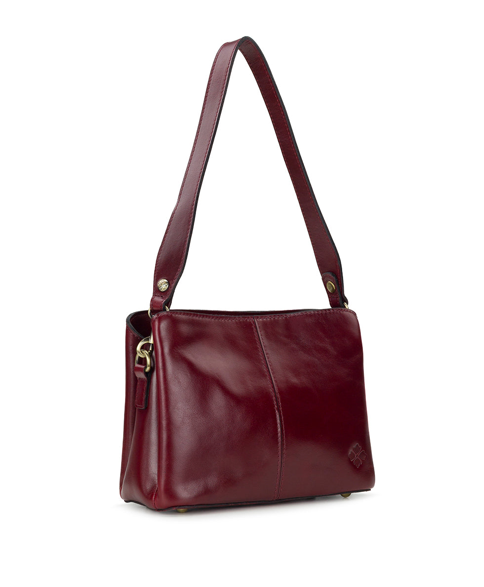 Female - Lenna Satchel Crossbody - Vintage Distressed - black - by Patricia Nash - View 11 of 24