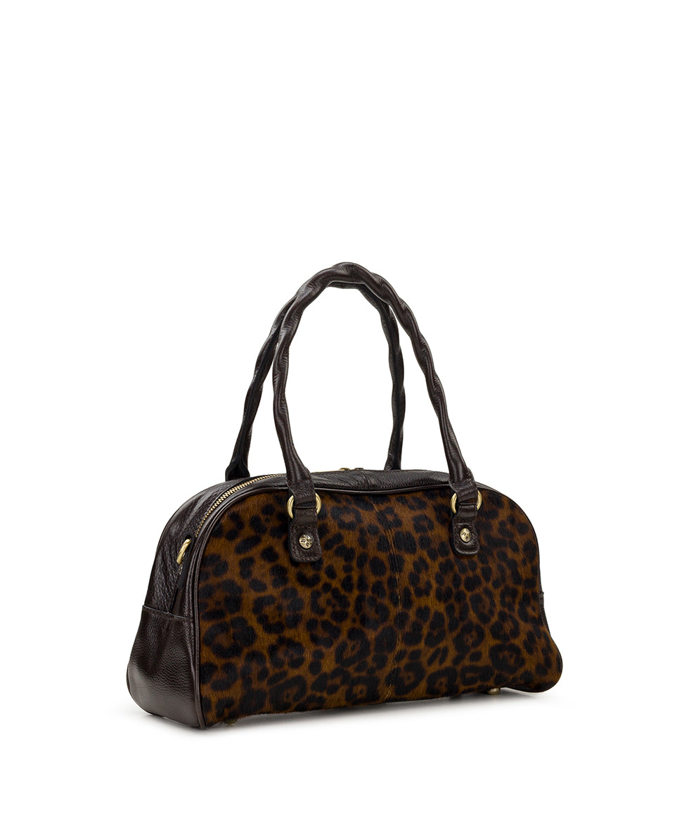 Female - Pomezia Satchel | Exotics | Leopard - leopard - by Patricia Nash - View 3 of 4