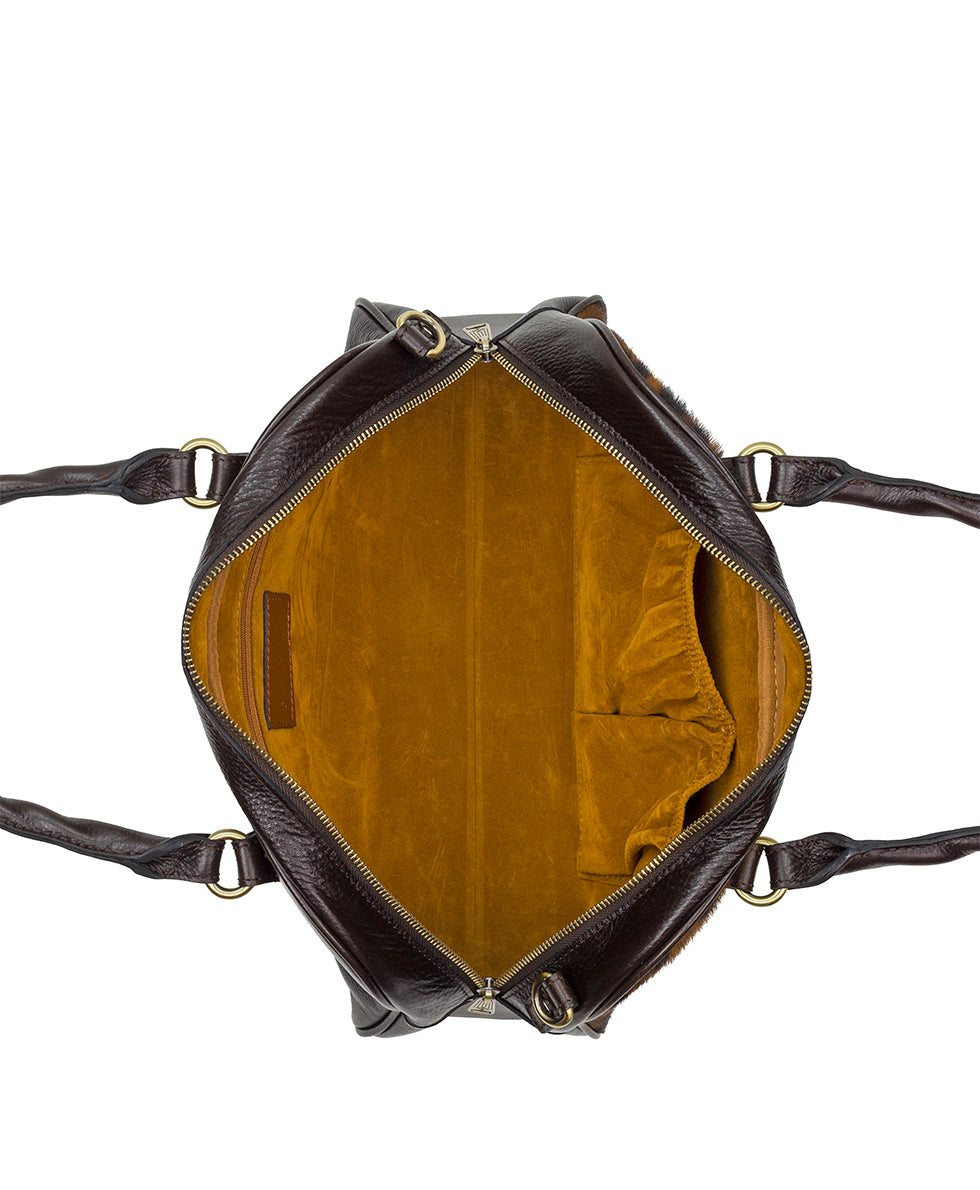 Female - Pomezia Satchel | Exotics | Leopard - leopard - by Patricia Nash - View 4 of 4
