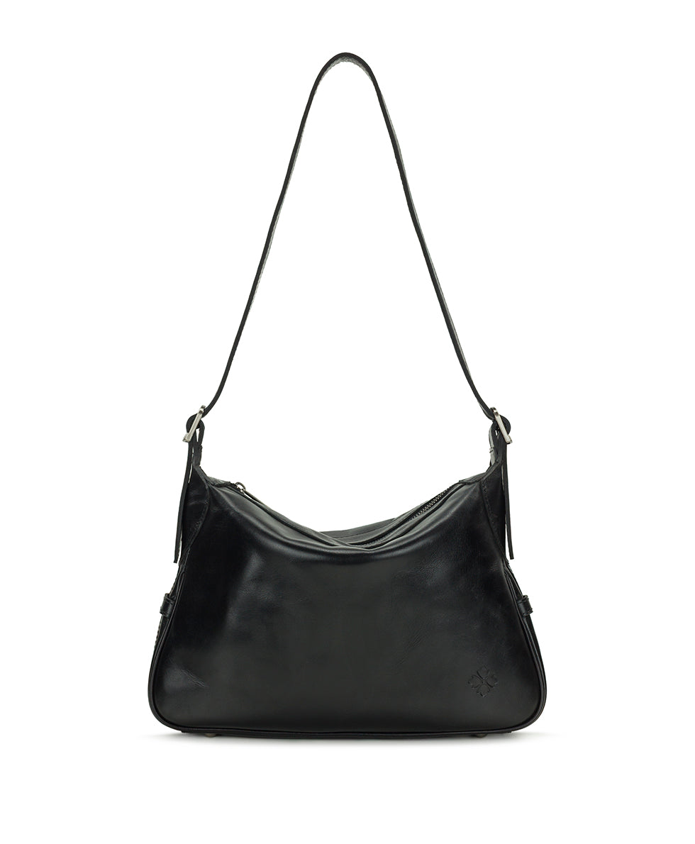 Female - Marilena Adjustable Shoulder Bag - Vintage Distressed - black - by Patricia Nash - View 1 of 19