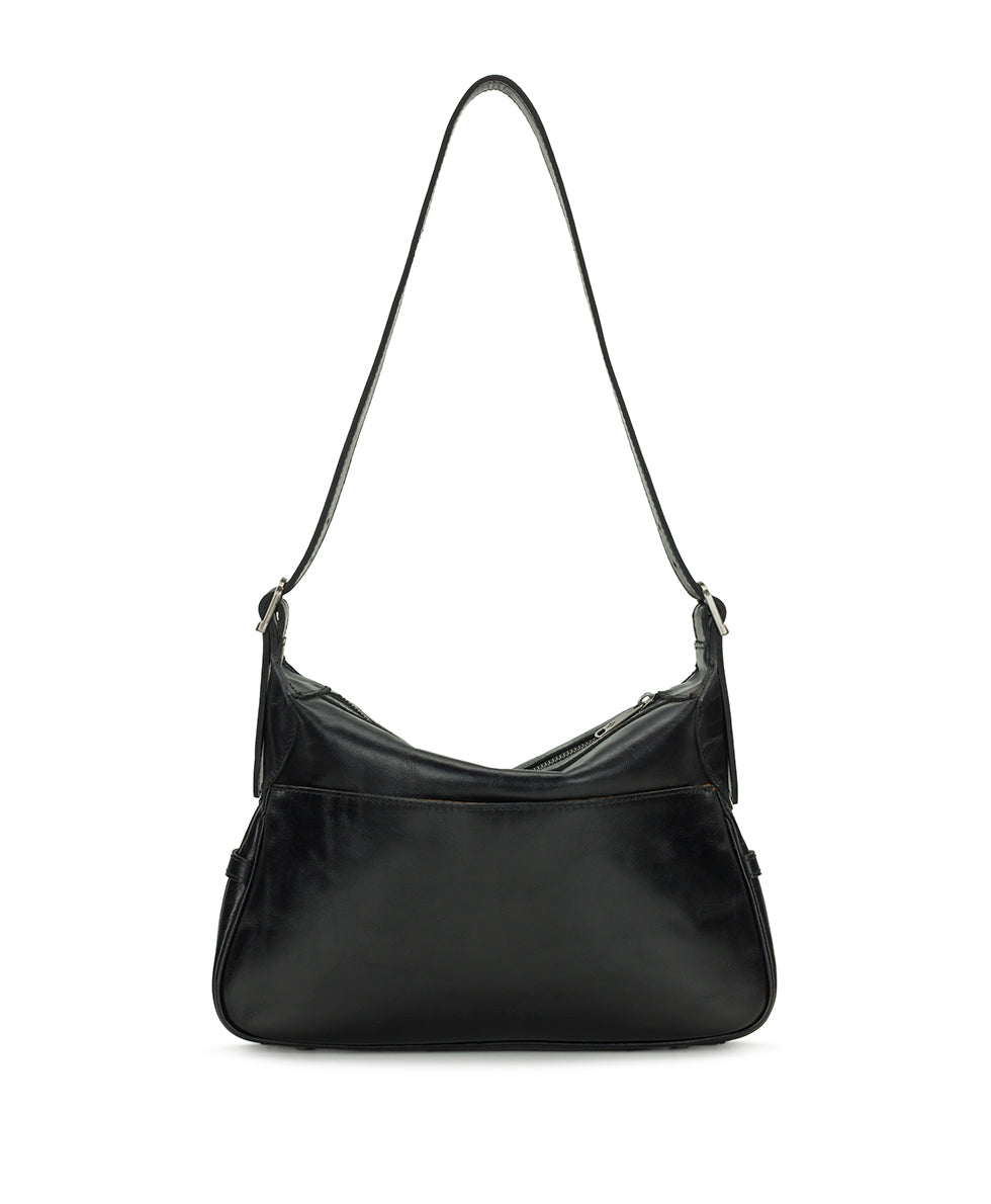 Female - Marilena Adjustable Shoulder Bag - Vintage Distressed - black - by Patricia Nash - View 2 of 19