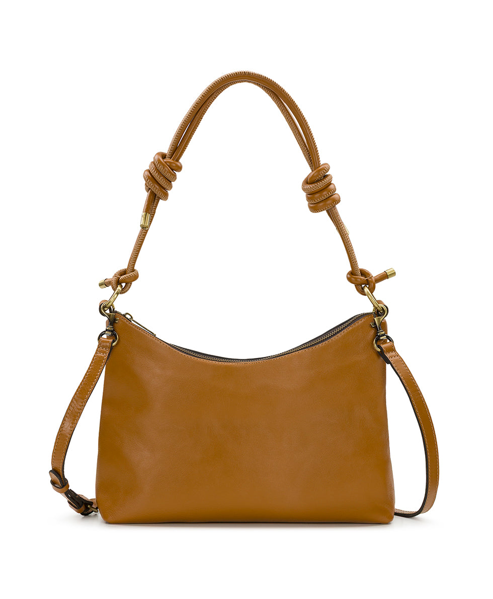 Female - Irma Shoulder Crossbody - Vintage Distressed - light tan - by Patricia Nash - View 1 of 5