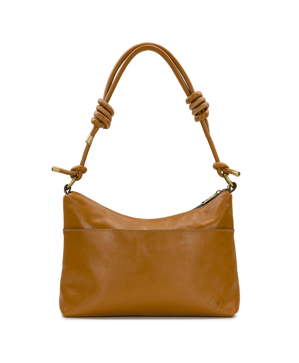 Female - Irma Shoulder Crossbody - Vintage Distressed - light tan - by Patricia Nash - View 3 of 5