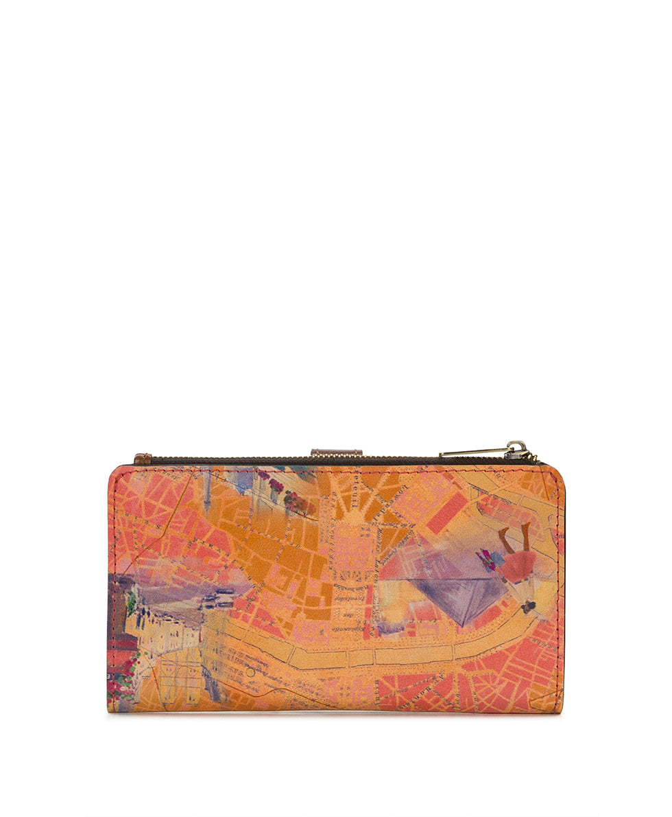 Female - Paladina Wallet - Paris Map - paris map - by Patricia Nash - View 3 of 10