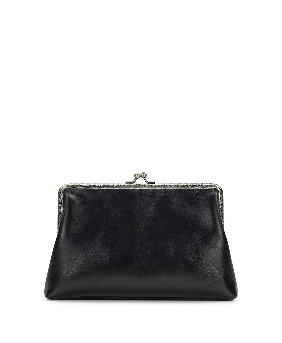 Female - Borriana Frame - Vintage Distressed Leather - black - by Patricia Nash - View 2 of 11