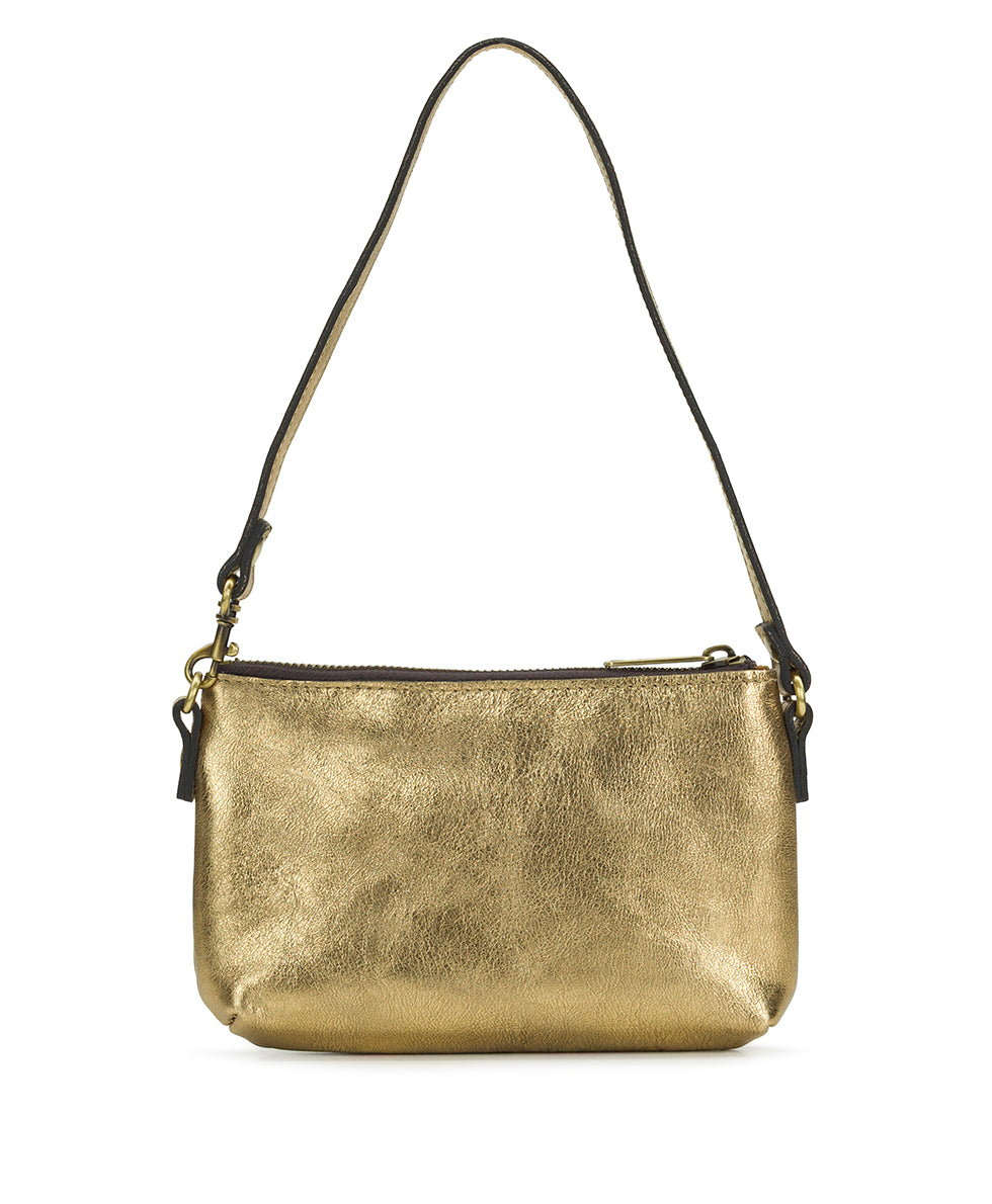 Female - Loria Convertible Wristlet - Vintage Distressed Metallic - antique gold - by Patricia Nash - View 3 of 6