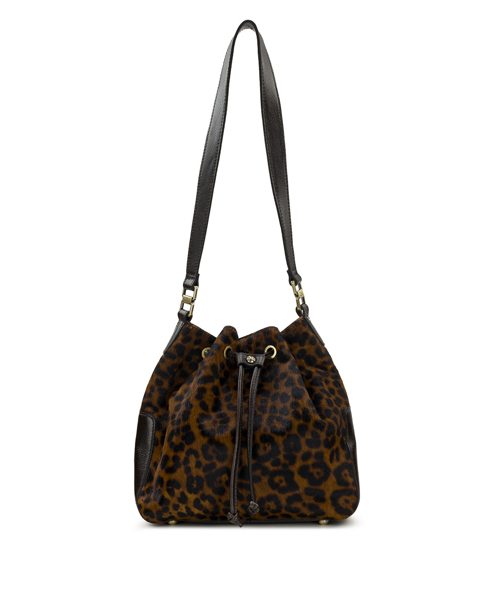 Female - Belamy Drawstring | Exotics | Leopard - denim - by Patricia Nash - View 1 of 7
