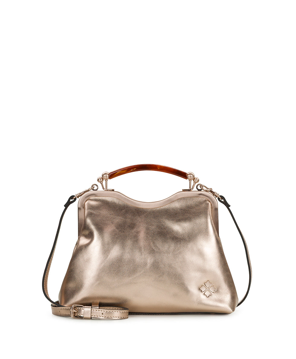 Female - Maryse Frame | Vintage Distressed Metallic | Champagne - champagne - by Patricia Nash - View 1 of 4