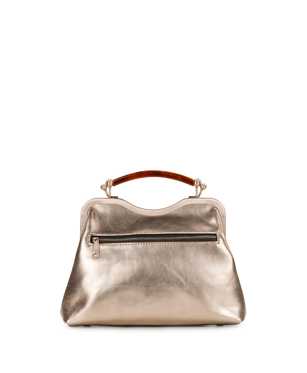 Female - Maryse Frame | Vintage Distressed Metallic | Champagne - champagne - by Patricia Nash - View 2 of 4