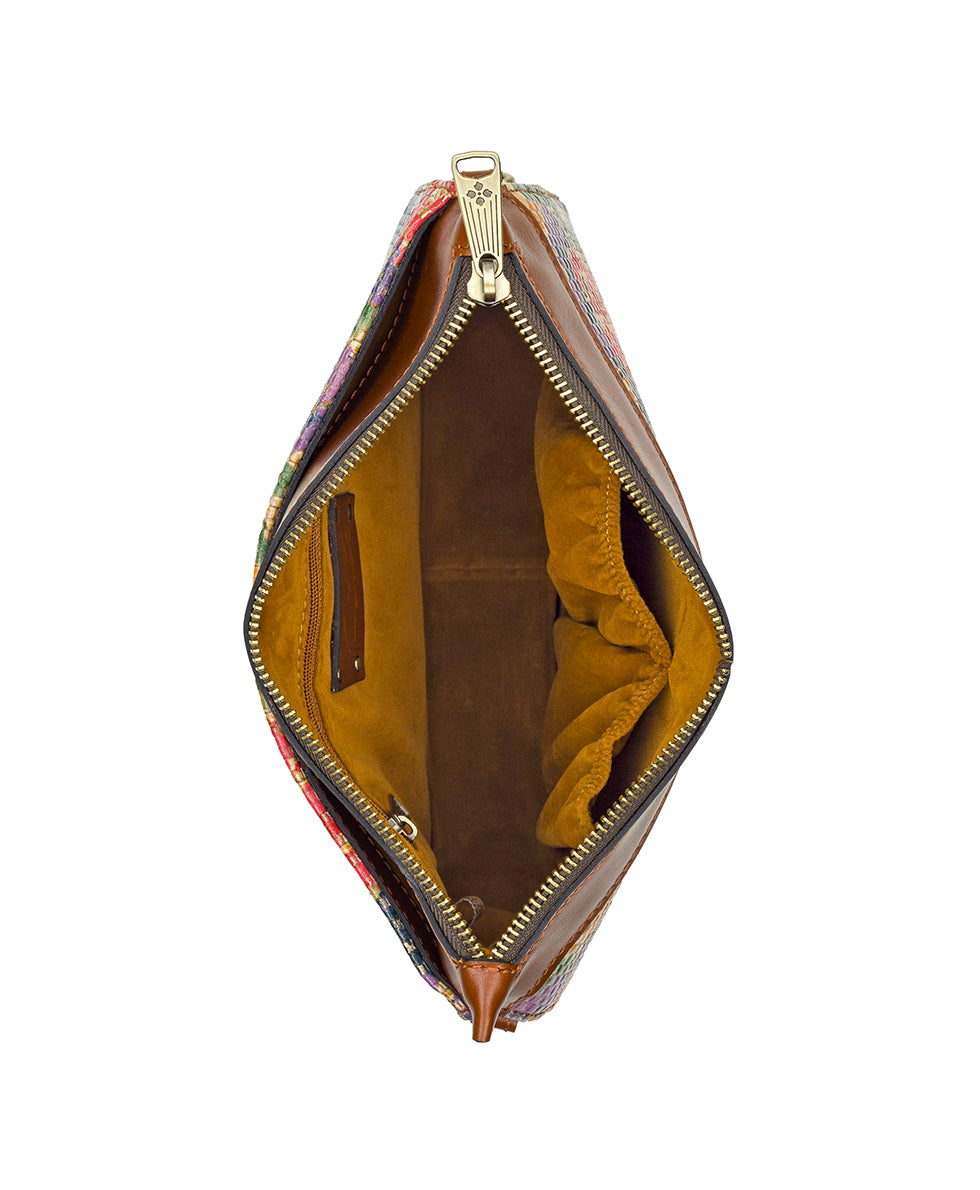 Female - Yvette Clutch Crossbody - Painted Woven - french hydrangeas - by Patricia Nash - View 4 of 4