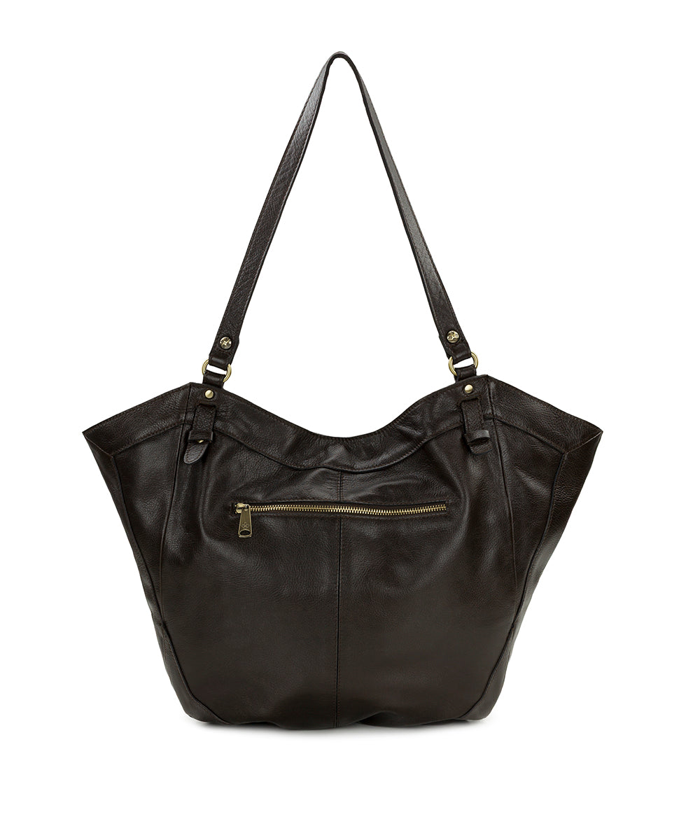 Female - Liliane Tote | Rugged Natural Grain | Chocolate - chocolate - by Patricia Nash - View 2 of 4