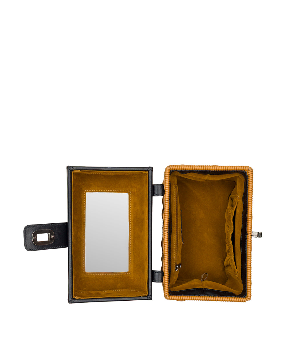 Female - Vienne Basket Top Handle - Spring Wicker - natural/tan - by Patricia Nash - View 11 of 13