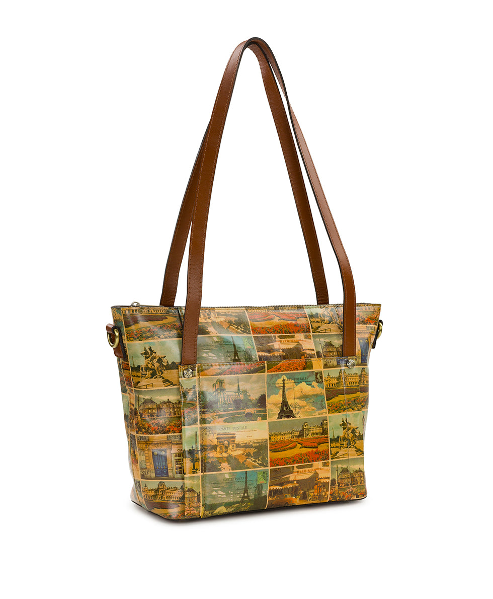 Female - Francoise Tote - Postcards From Paris - postcards from paris - by Patricia Nash - View 3 of 4