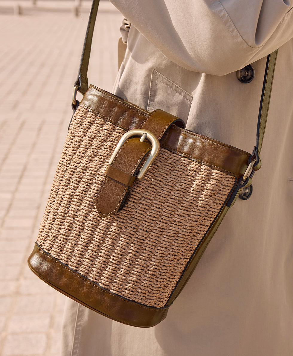 Female - Margaux Crossbody - Specialty Woven - natural - by Patricia Nash - View 7 of 7