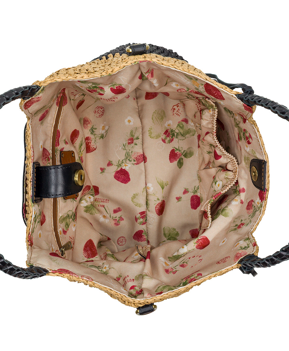 Female - Gabriella Tote with Scarf - Specialty Woven - natural/brown - by Patricia Nash - View 10 of 12