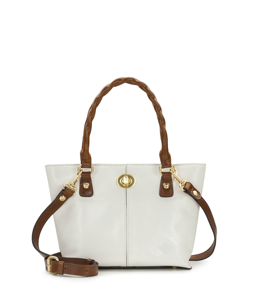 Female - Noeline Shopper Tote - Colorblock - meringue/cognac - by Patricia Nash - View 1 of 5