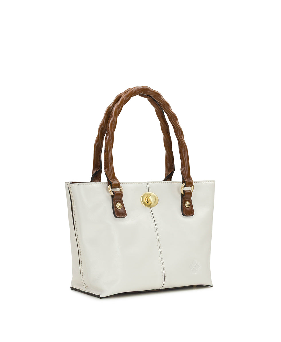 Female - Noeline Shopper Tote - Colorblock - meringue/cognac - by Patricia Nash - View 3 of 5