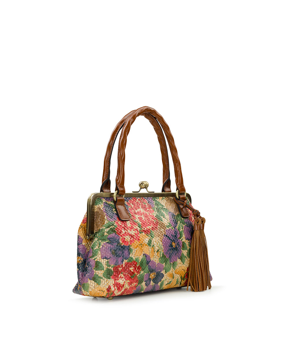 Female - Marie Frame - Painted Woven - french hydrangeas - by Patricia Nash - View 3 of 5