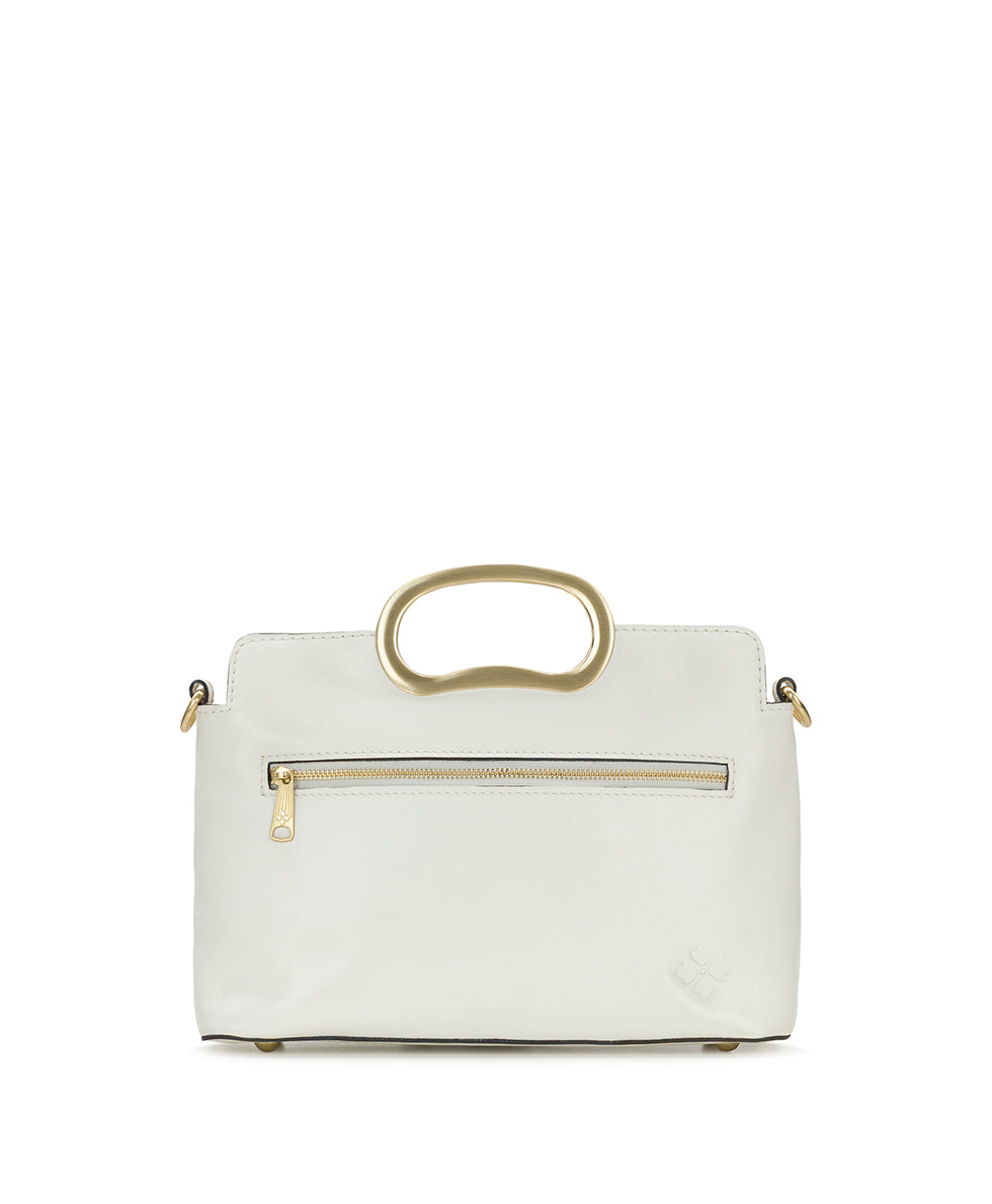 Female - Karine Top Handle Crossbody - Vintage Distressed - meringue - by Patricia Nash - View 6 of 10