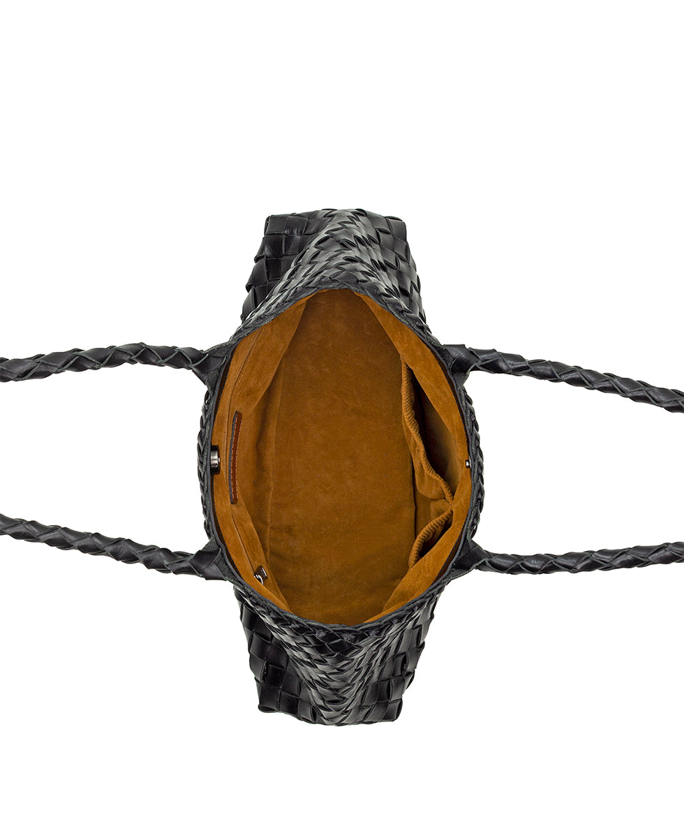 Violaine Satchel - Hand Stained Woven – Patricia Nash