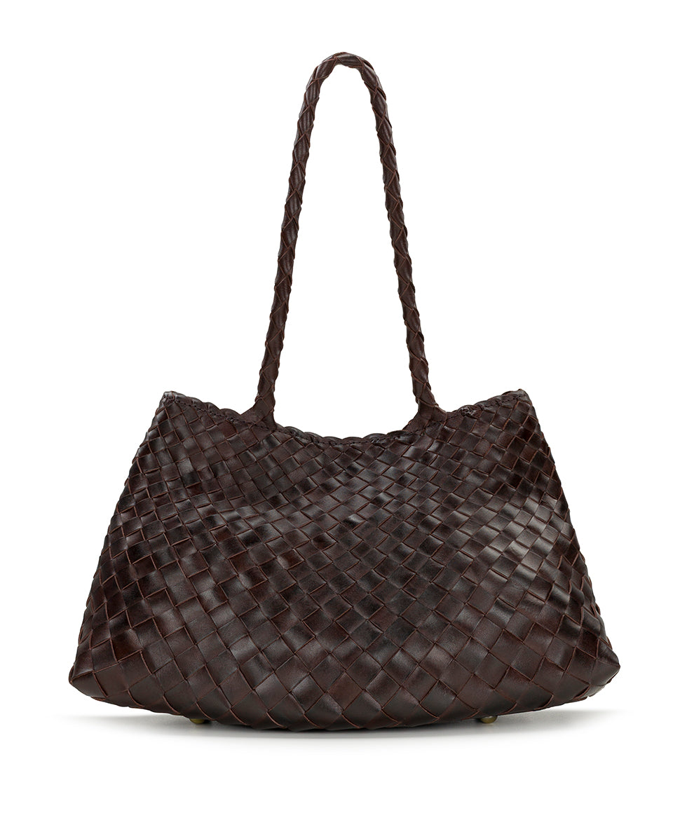 Female - Violaine Satchel - Hand Stained Woven - cognac - by Patricia Nash - View 1 of 19