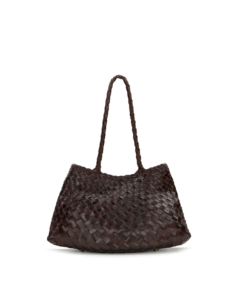 Female - Violaine Satchel - Hand Stained Woven - cognac - by Patricia Nash - View 1 of 19
