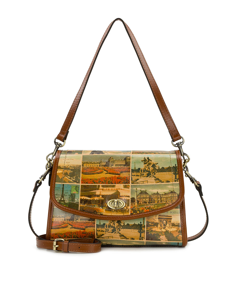 Female - Ariane Top Handle Crossbody - Postcards From Paris - postcards from paris - by Patricia Nash - View 1 of 7