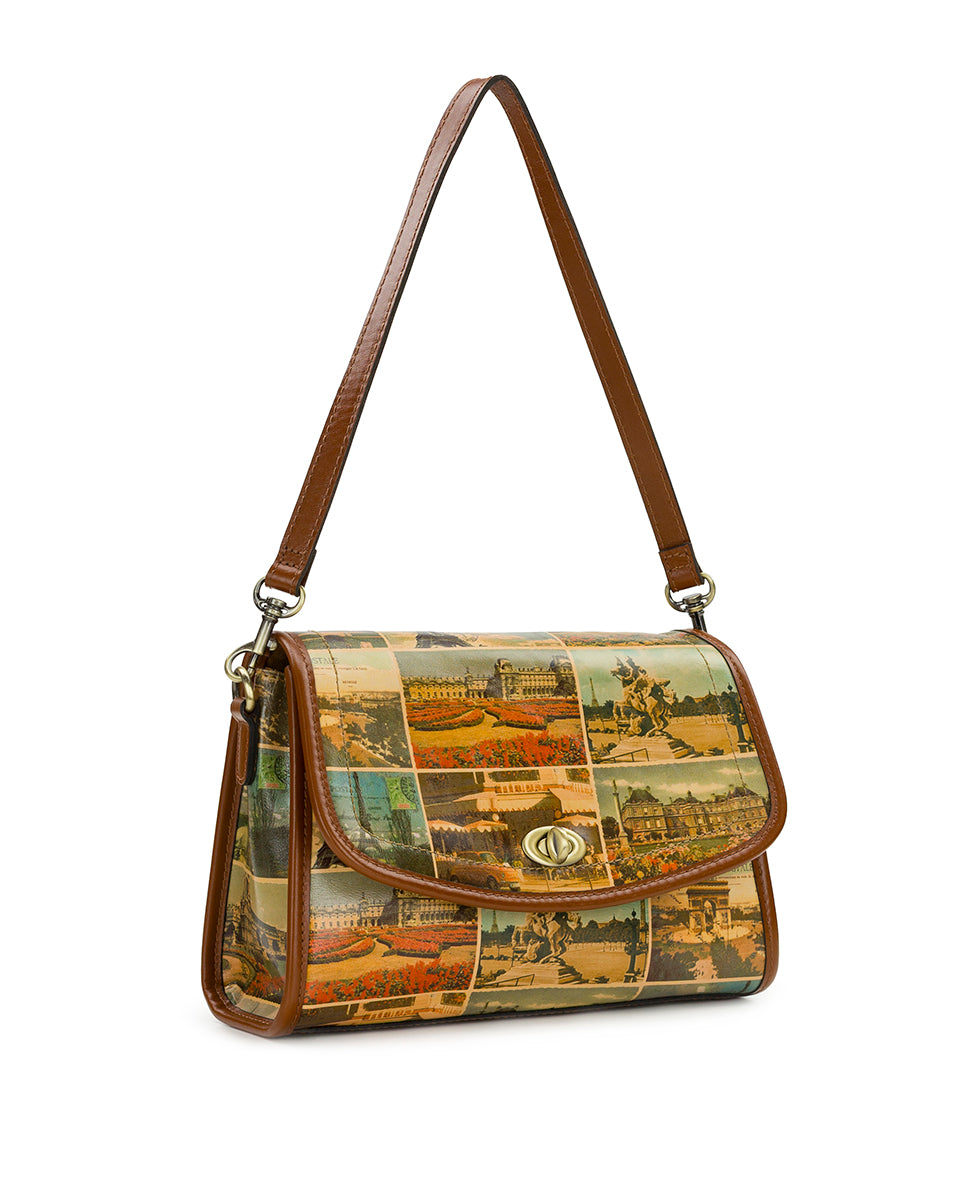 Female - Ariane Top Handle Crossbody - Postcards From Paris - postcards from paris - by Patricia Nash - View 4 of 7