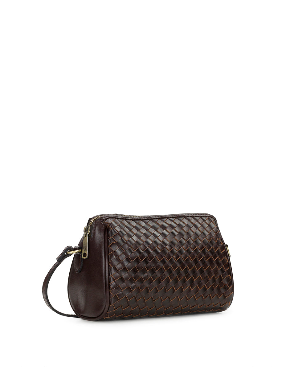 Romy Crossbody - Hand Stained Woven – Patricia Nash