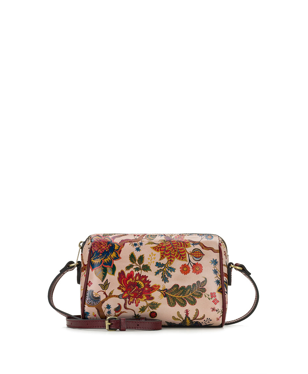Female - Romy Crossbody | Danish Floral Tapestry  | Danish Floral Tapestry - danish floral tapestry - by Patricia Nash - View 1 of 4