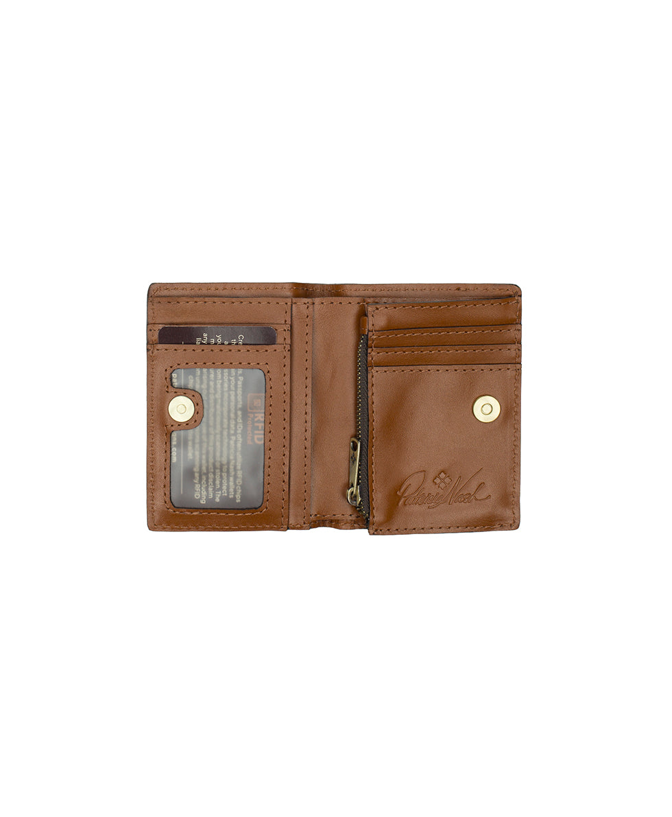 Female - Annecy Wallet | Scandi Antique | Scandi Antique Ochre - scandi antique ochre - by Patricia Nash - View 3 of 4