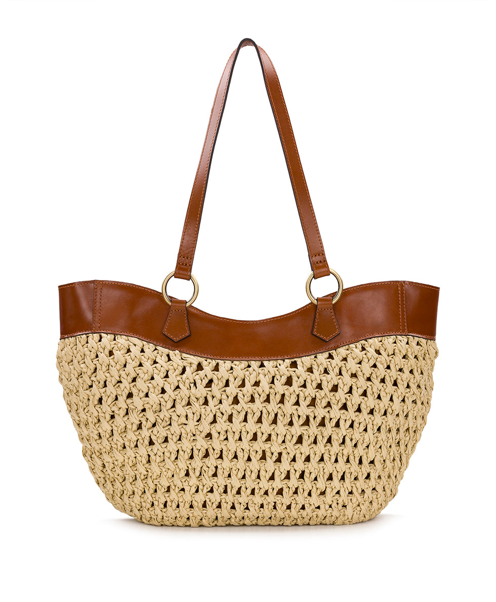 Female - Meudon Tote - Specialty Woven - natural/tan - by Patricia Nash - View 1 of 6