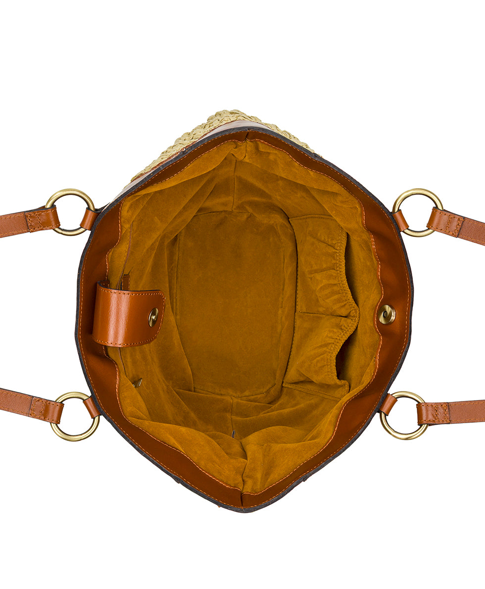 Female - Meudon Tote - Specialty Woven - natural/tan - by Patricia Nash - View 5 of 6
