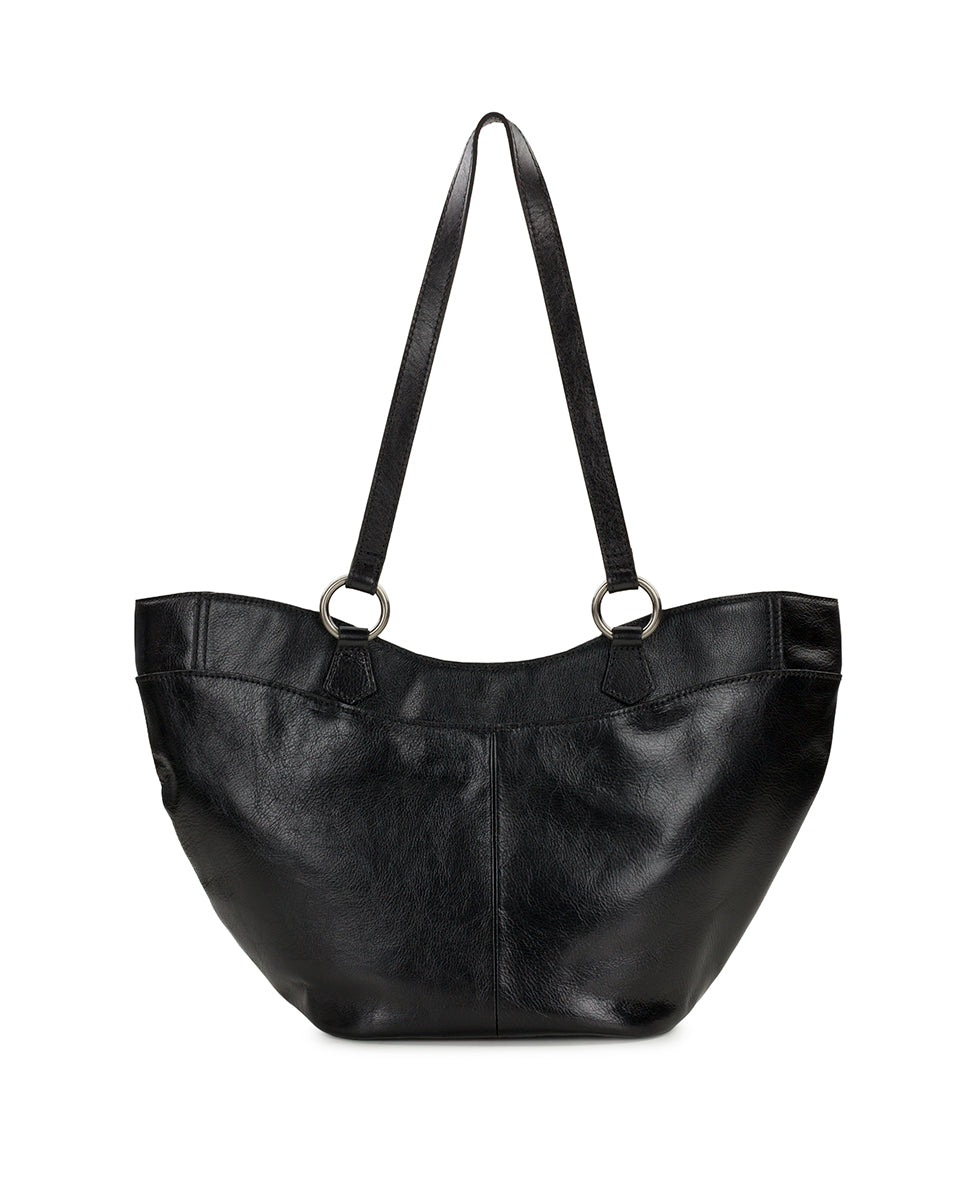 Female - Meudon Tote - Rugged Natural Grain - black - by Patricia Nash - View 2 of 4