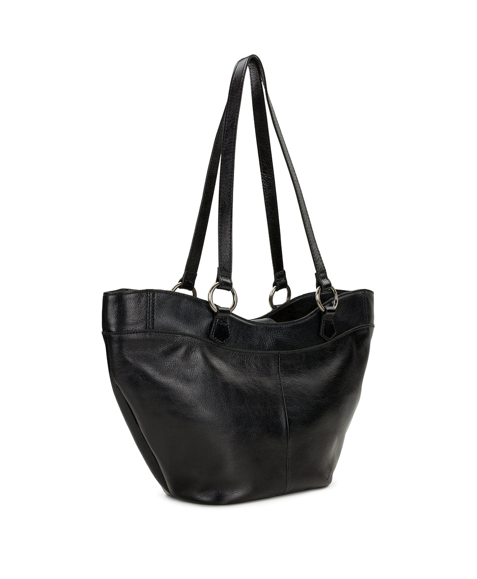 Female - Meudon Tote - Rugged Natural Grain - black - by Patricia Nash - View 3 of 4