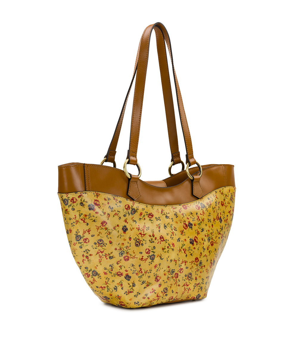 Female - Meudon Small Tote - Fleur de Jardin - fleur de jardin - by Patricia Nash - View 3 of 4