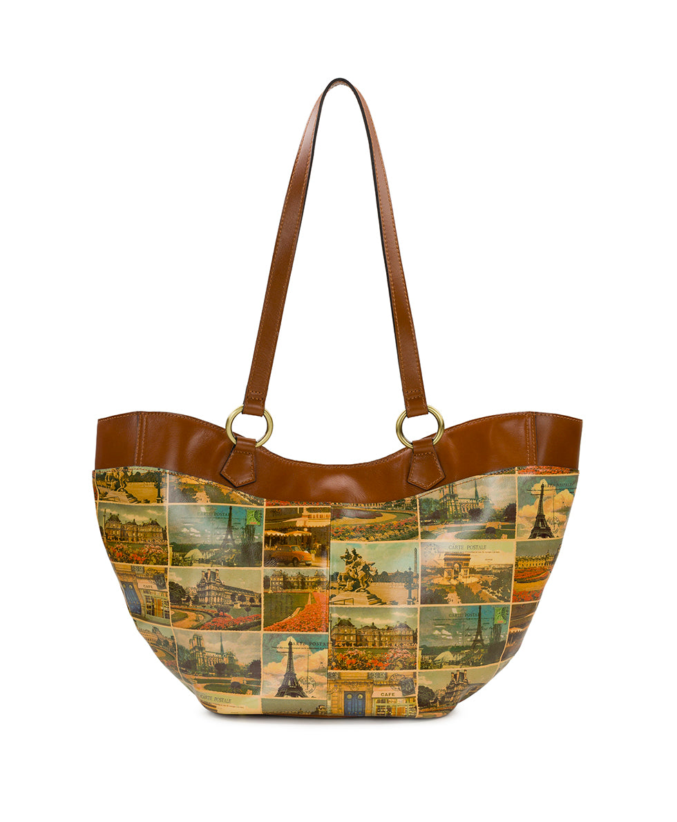 Female - Meudon Sm Tote -  Postcards From Paris - postcards from paris - by Patricia Nash - View 1 of 5