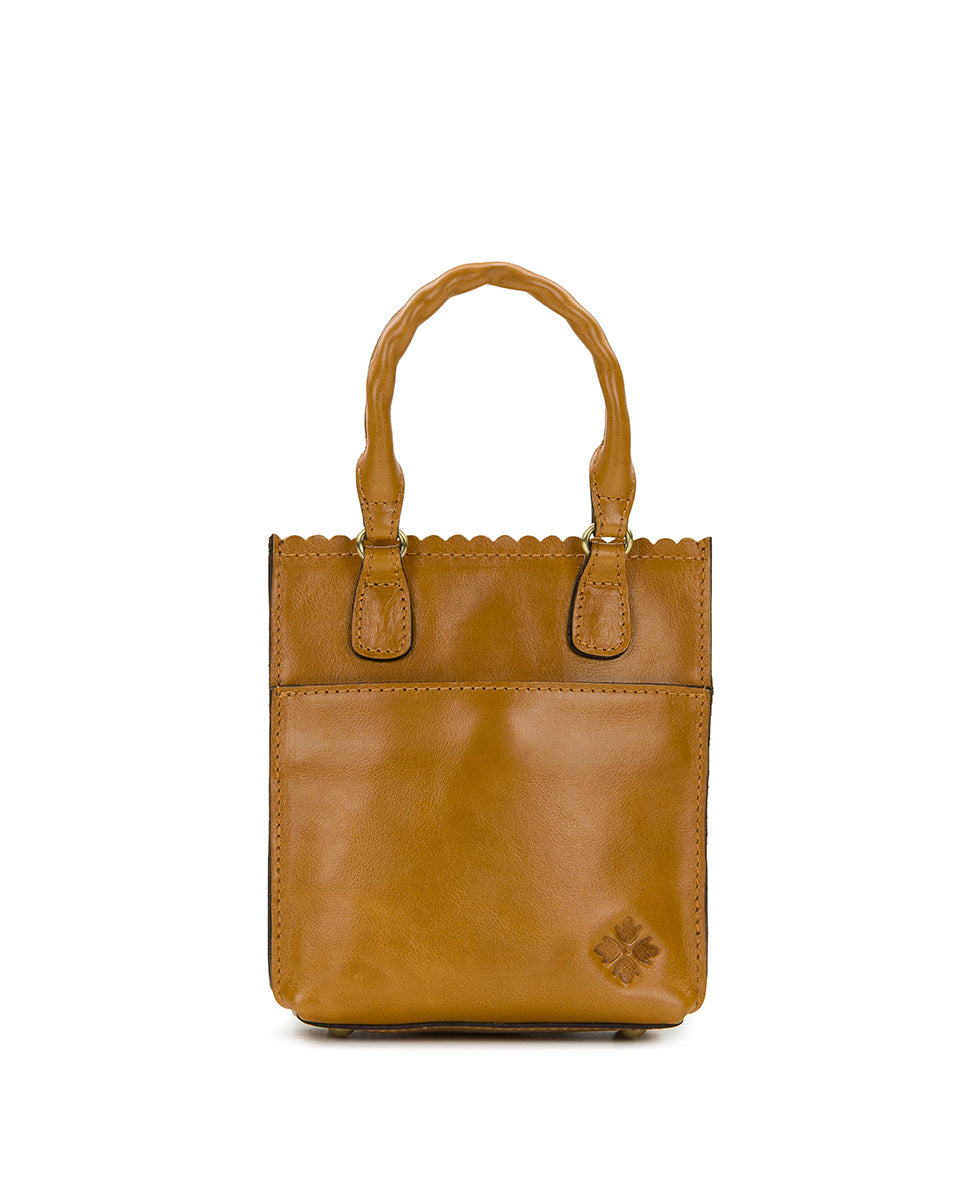 Female - Noella Tote - Cavo Tooled Applique - light tan - by Patricia Nash - View 3 of 11