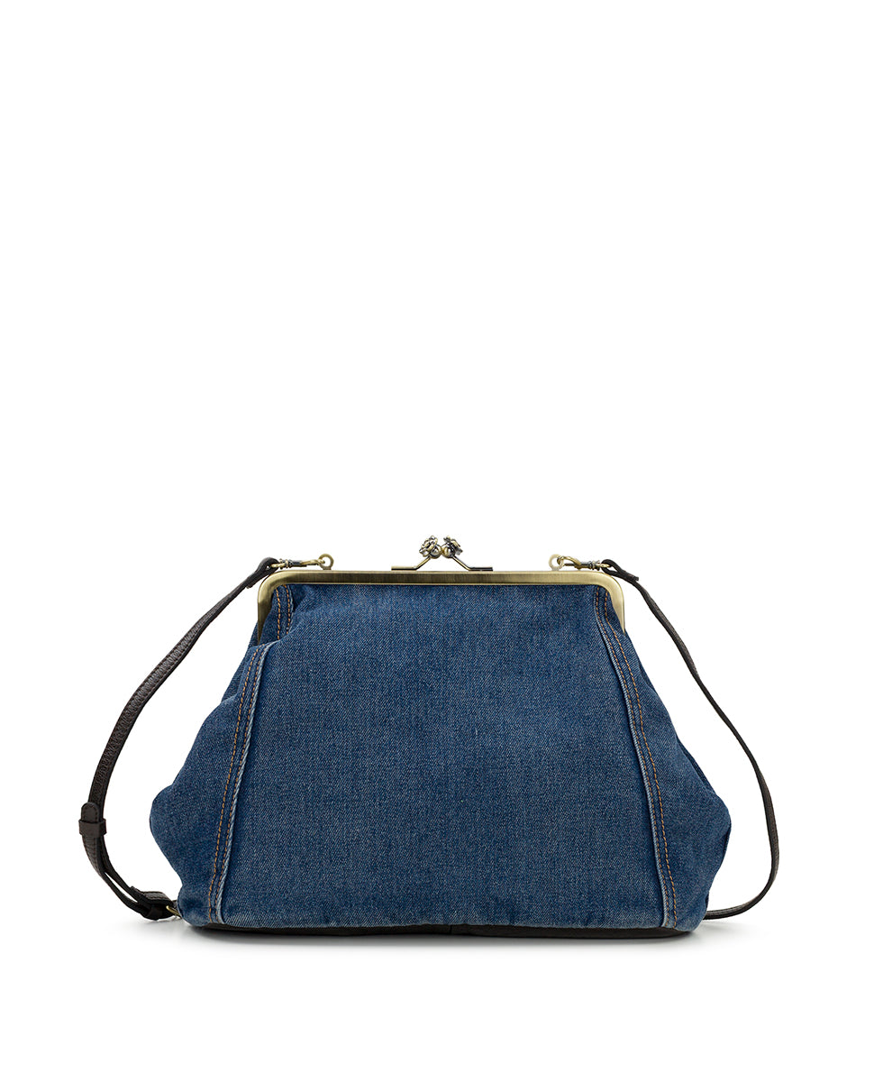 Female - Vivienne Frame - Denim Stonewashed - dark denim - by Patricia Nash - View 1 of 6