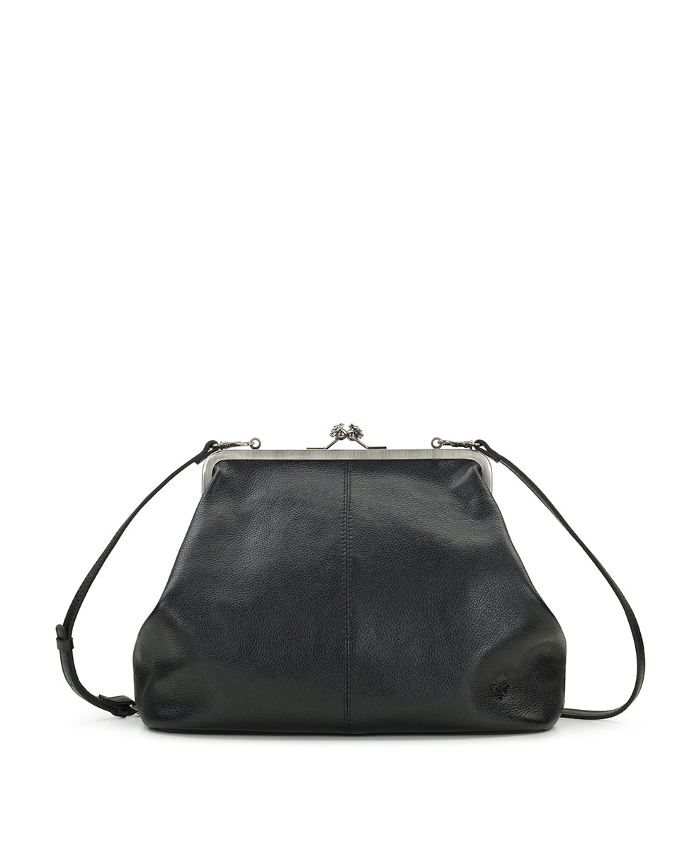 Female - Vivienne Frame | Rugged Natural Grain | Black - black - by Patricia Nash - View 1 of 4