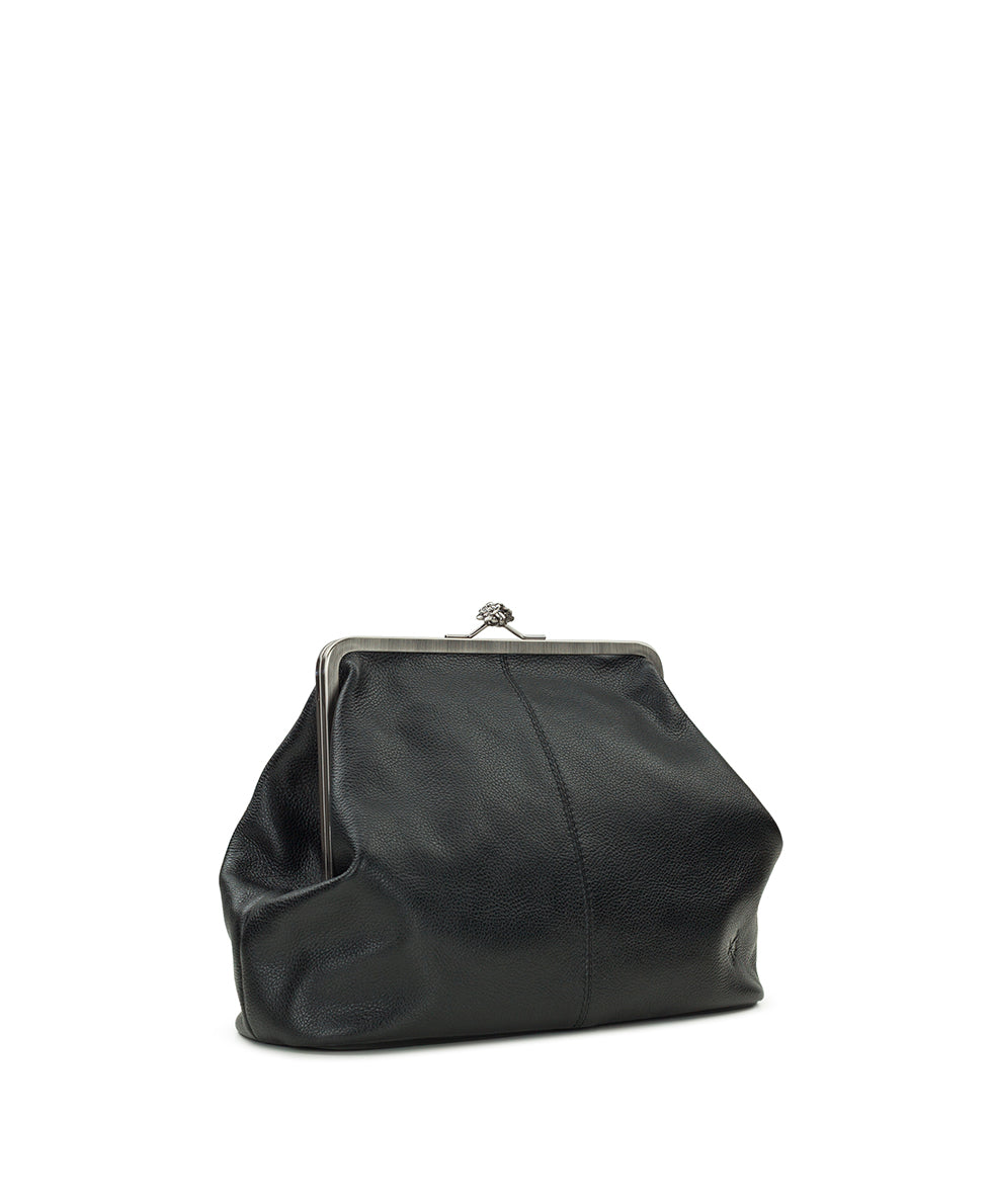 Female - Vivienne Frame | Rugged Natural Grain | Black - black - by Patricia Nash - View 3 of 4