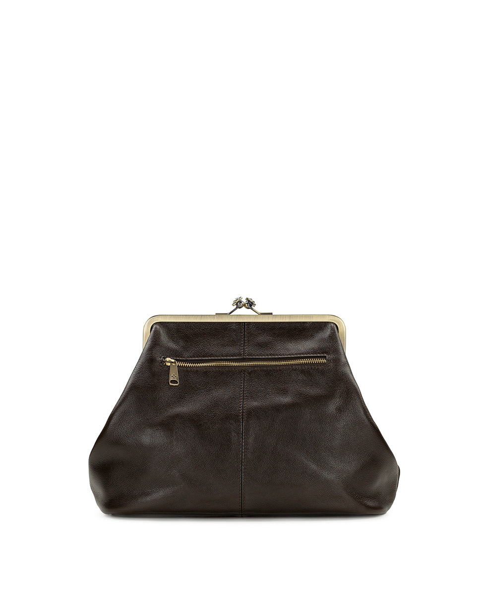 Female - Vivienne Frame | Rugged Natural Grain | Chocolate - chocolate - by Patricia Nash - View 3 of 6