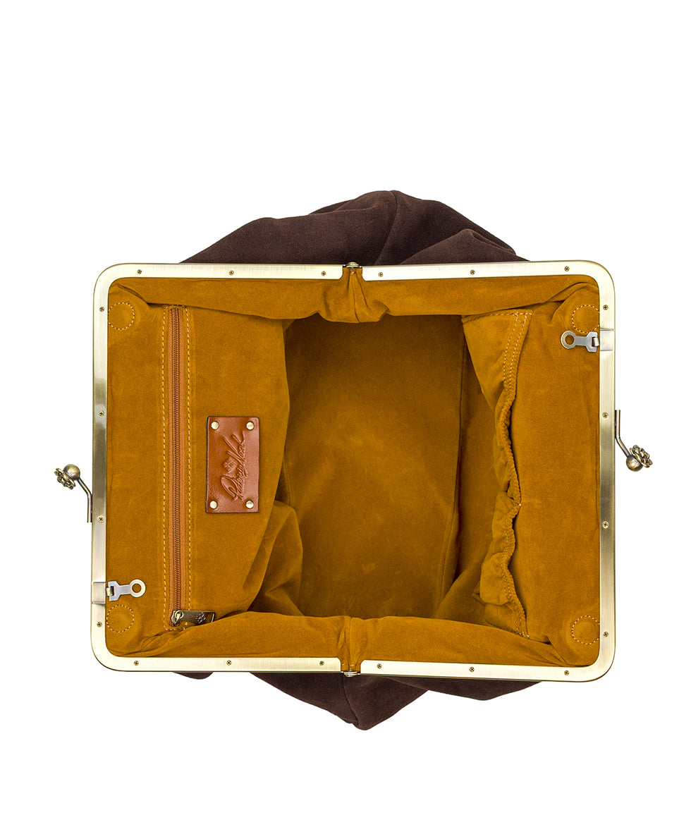 Female - Vivienne Frame - Suede - chocolate - by Patricia Nash - View 5 of 5