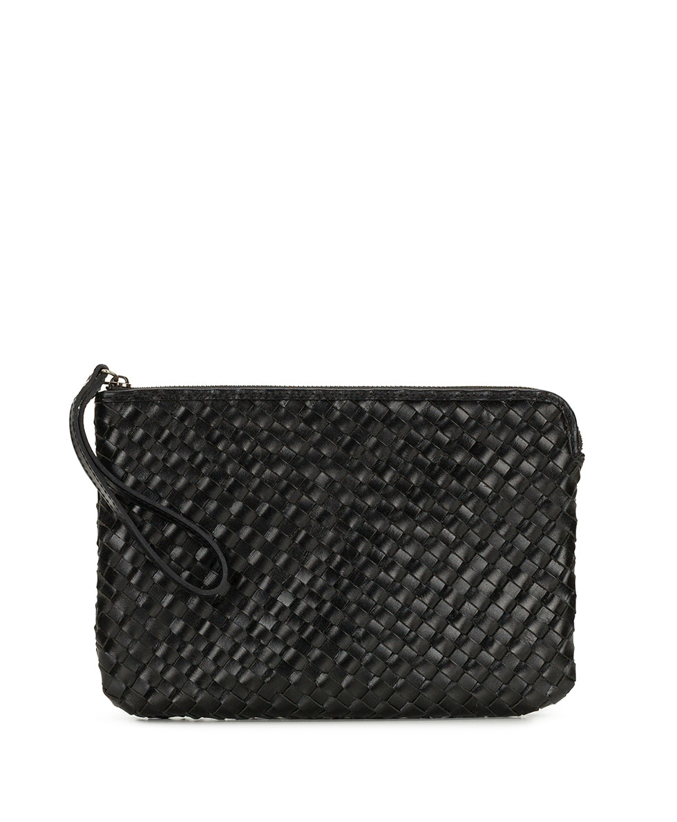 Female - Leisha Wristlet - Hand Stained Woven - cognac - by Patricia Nash - View 9 of 18