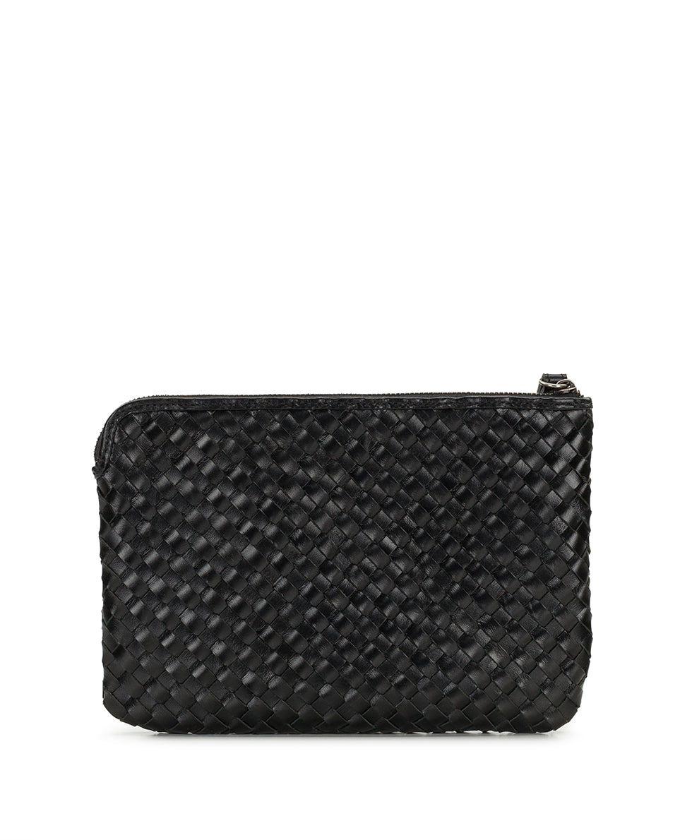 Female - Leisha Wristlet - Hand Stained Woven - cognac - by Patricia Nash - View 10 of 18