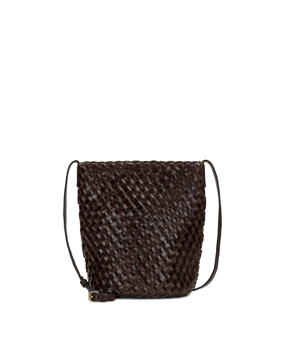 Female - Darcy Crossbody - Hand Stained Woven - cognac - by Patricia Nash - View 1 of 17