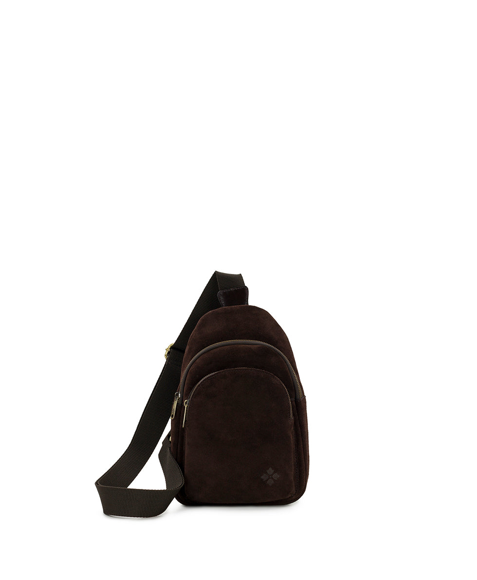 Female - Melle Sling | Suede Leather | Chocolate - chocolate - by Patricia Nash - View 1 of 6