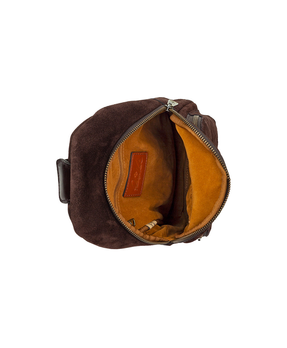 Female - Melle Sling | Suede Leather | Chocolate - chocolate - by Patricia Nash - View 4 of 6
