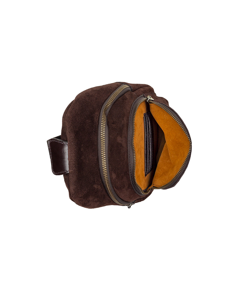 Female - Melle Sling | Suede Leather | Chocolate - chocolate - by Patricia Nash - View 5 of 6