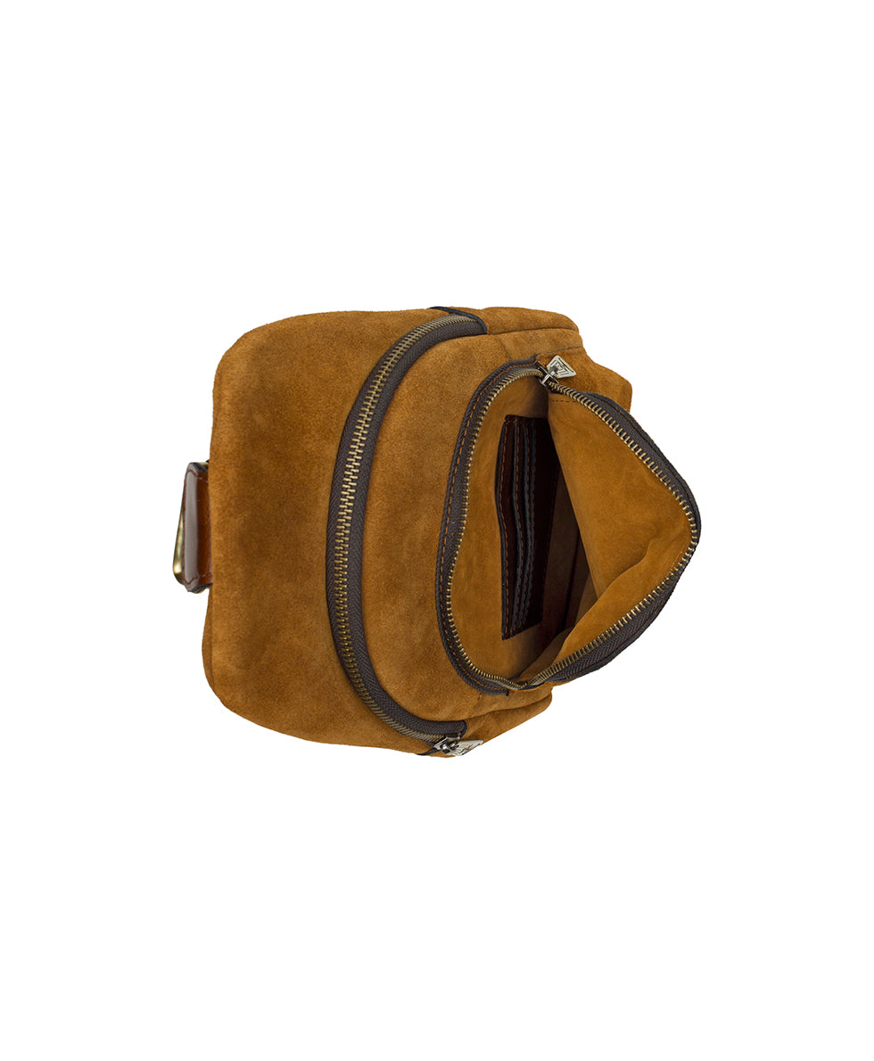 Female - Melle Sling | Suede Leather | Cognac - cognac - by Patricia Nash - View 5 of 6